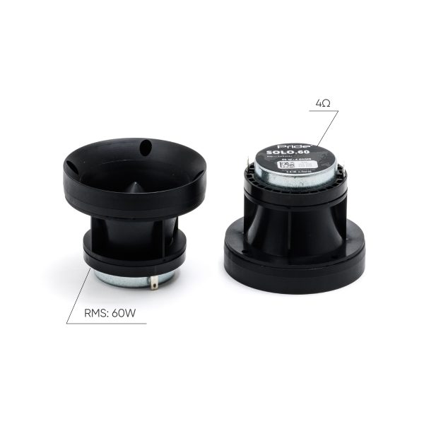 Pride Solo 60 car audio horn tweeters