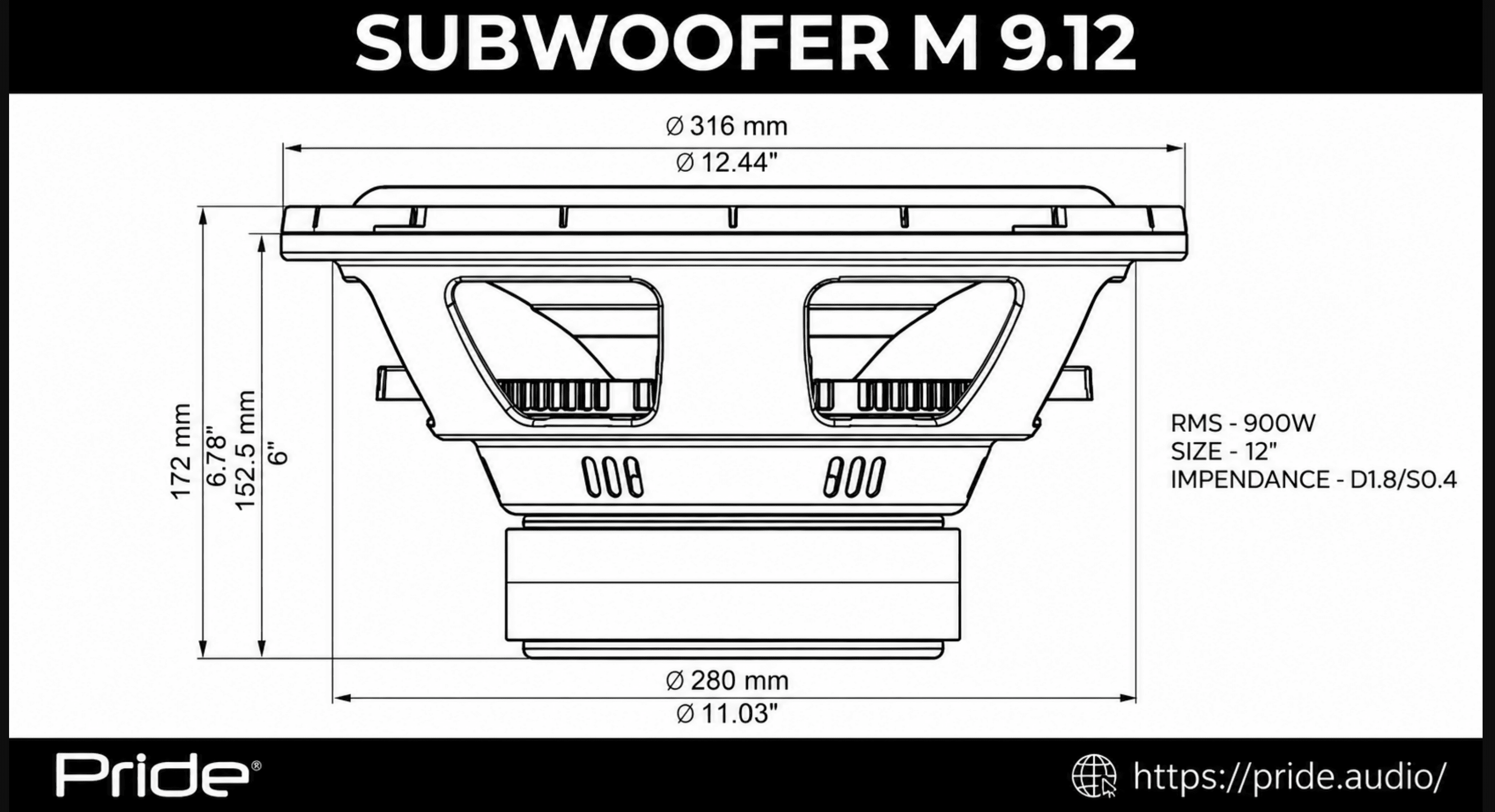Pride M.9 12 5 Pride M.9 12
