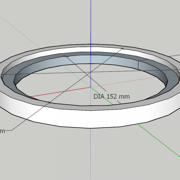 Separador para altavoz 6,5