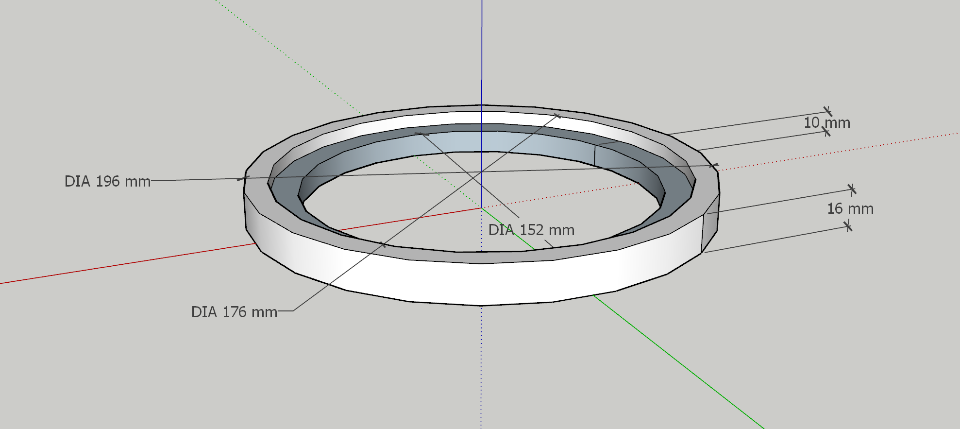 Separador de altavoz 6,5 pulgadas 2 Separador para altavoz 6,5