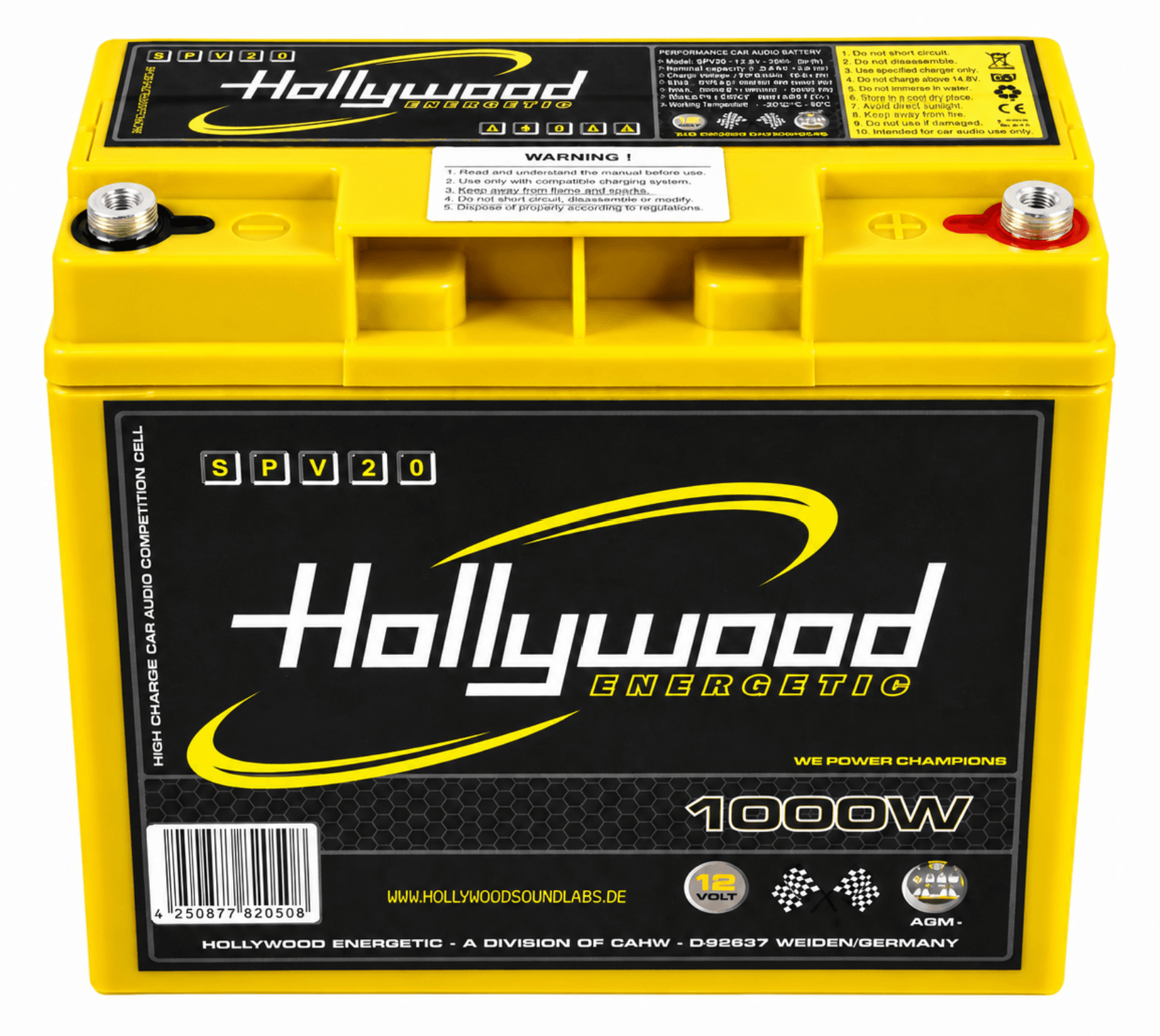 Hollywood SPV 20 3 Hollywood SPV 20 — Batería auxiliar AGM