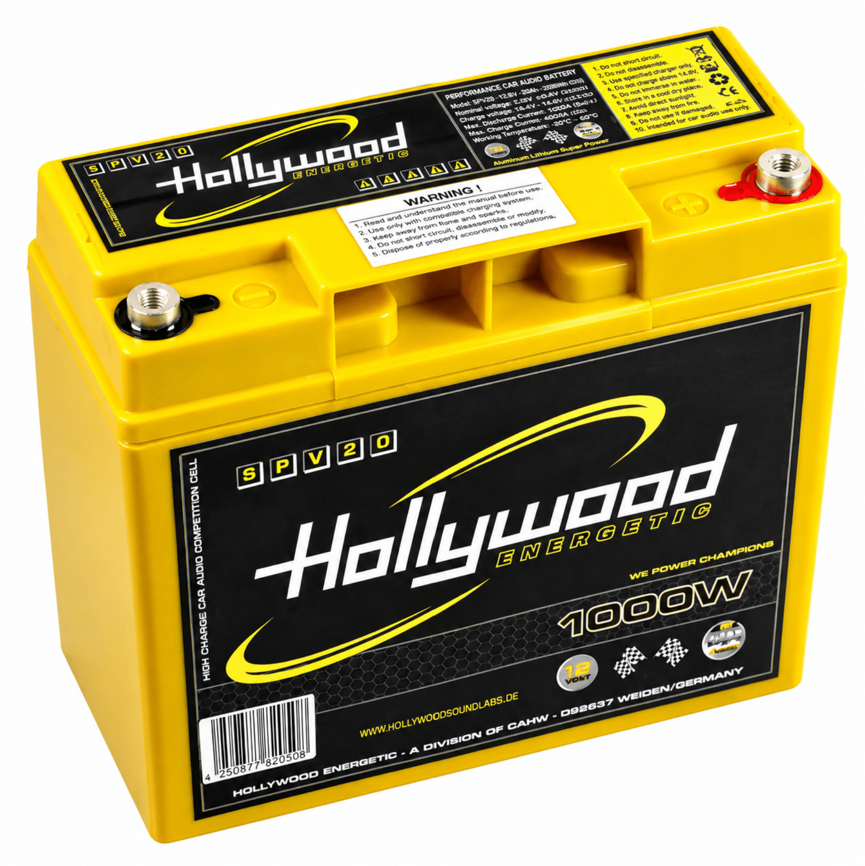 Hollywood SPV 20 1 Hollywood SPV 20 — Batería auxiliar AGM