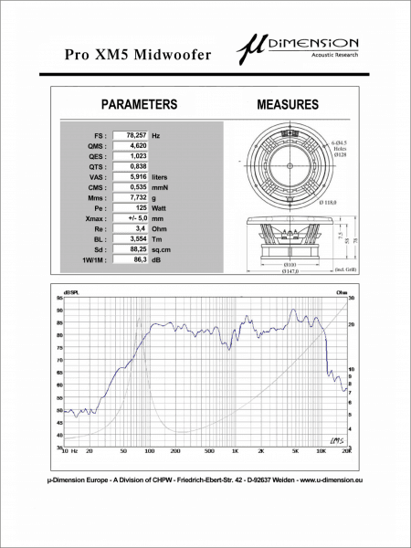 µ-DIMENSION ProX M5 10 µ-DIMENSION ProX M5